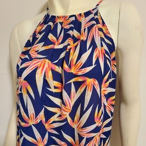 Alice Blue flowy sleeveless blouse